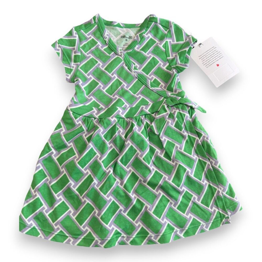 Diane Von Furstenburg x Target Faux Wrap Vintage Weave Dress 18-24M DVF NWT